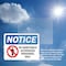 Signmission No Admittance Authorized Personnel Only OSHA Notice Sign, Vinyl Decal, 5in W x 3.5in L, 2PK OS-2PACK-NS-D-35-L-15973 - alternate 6